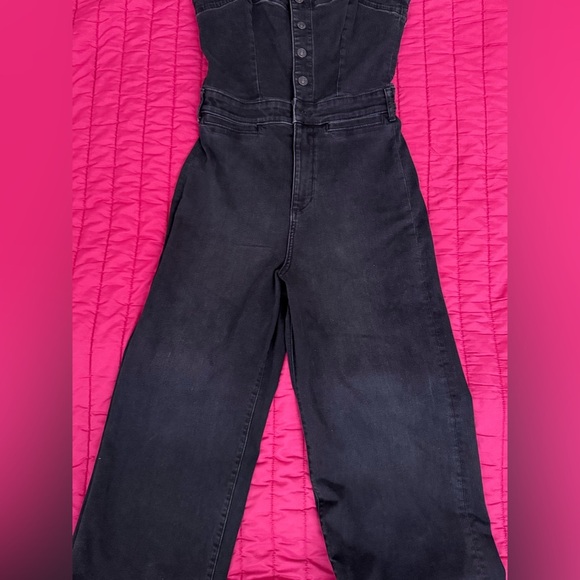 Paige Anessa Culotte Jumpsuit in Dark Matter Size 2 Dark Matter Color - Picture 5 of 8